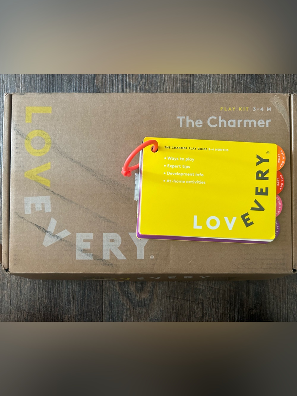 Lovevery The Charmer Play Kit – age 3-4 months